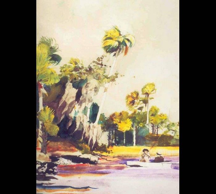 fl art005 the-shell-heap(winslow homer)1904. �����, �������