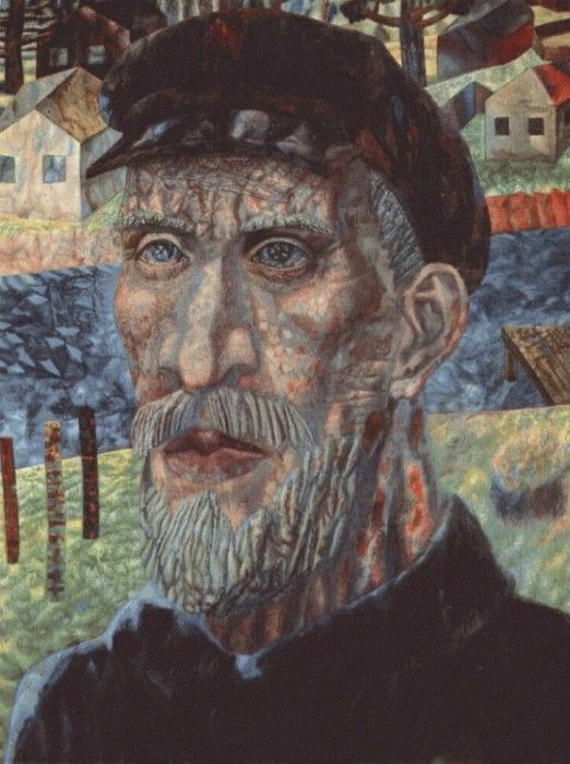 filonov a collective farmer 1931. , 