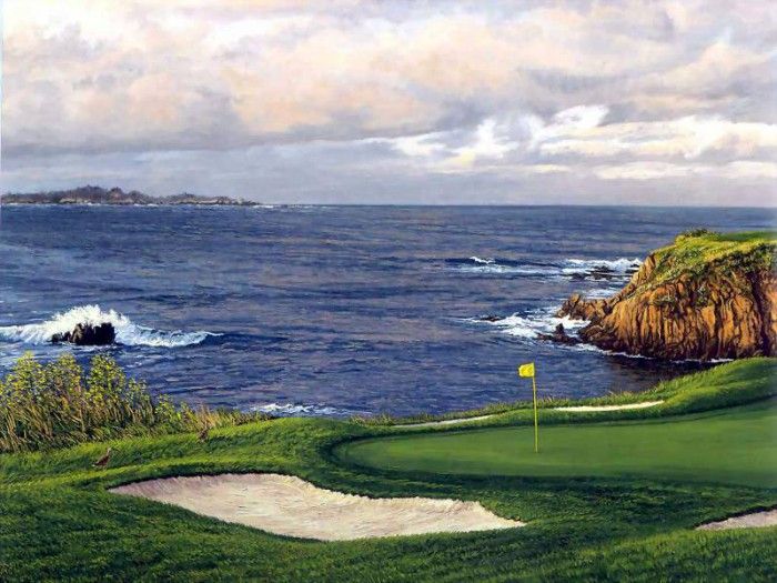 hallowed ground csg023 pebble beach 8th hole. Hartough, 