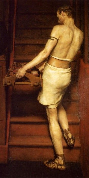 Alma Tadema The Roman Potter. - 