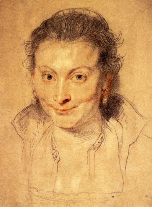 Rubens Portrait Of Isabella Brant. ,  