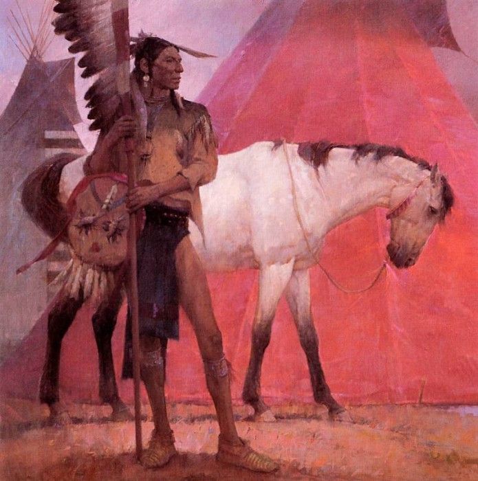 Riley, Kenneth - The Red Tipi (end. , 