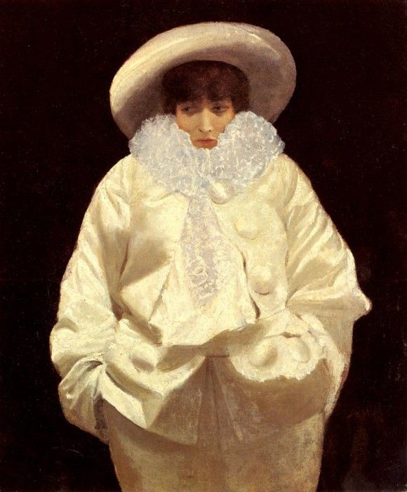 Nittis Giuseppe De Sarah Bernhardt As Pierrot. ,  