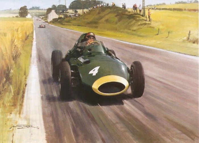 Cma 040 1958 belgian gp tony brooks winning in vanwall.  