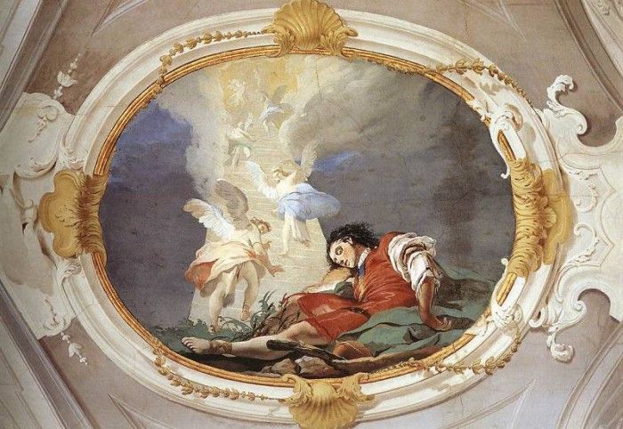 Tiepolo Palazzo Patriarcale Jacob-s Dream. ,  