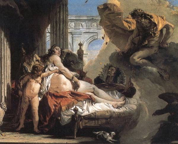 Tiepolo Jupiter and Danae. ,  