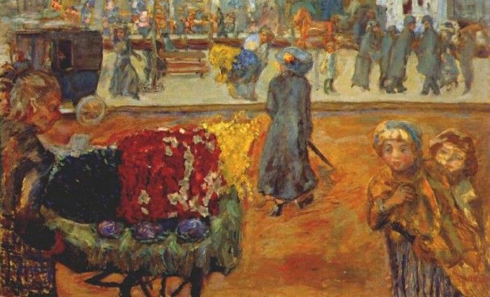 bonnard evening in paris 1911.  