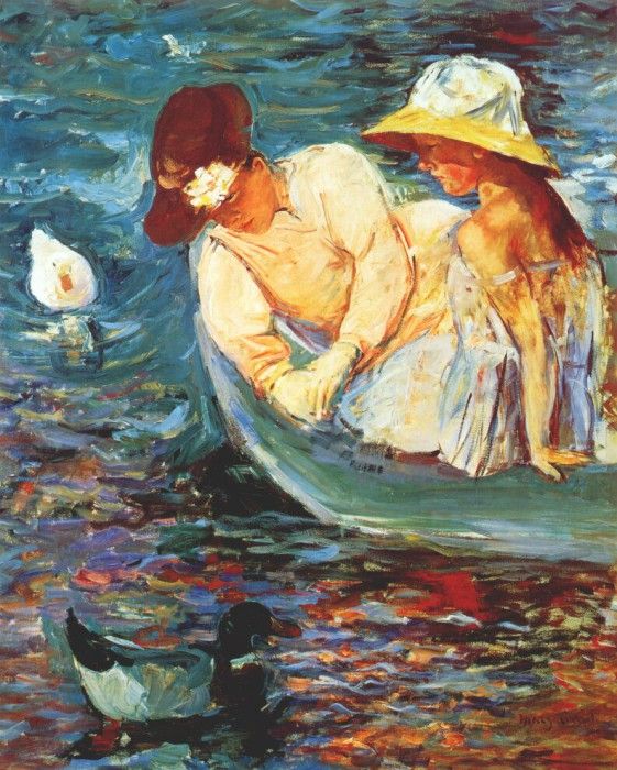 cassatt summertime ii c1894.  