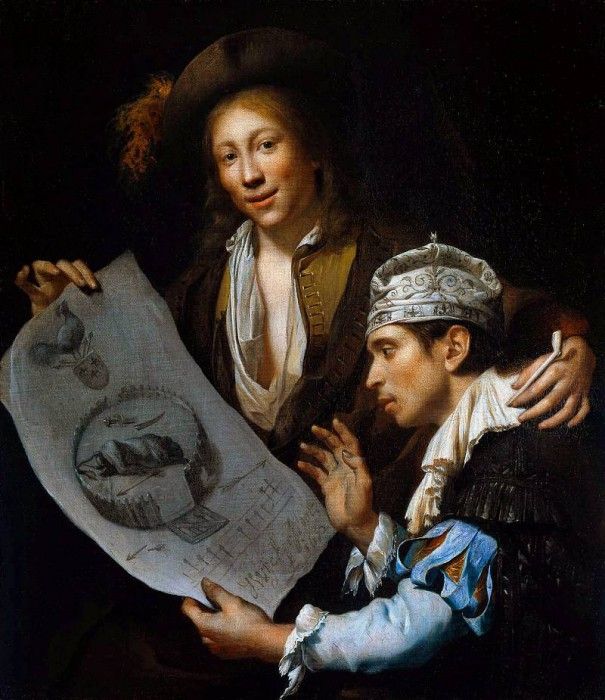 Wijckersloot van Jan Allegory on disaster year Sun. Wijckersloot,  
