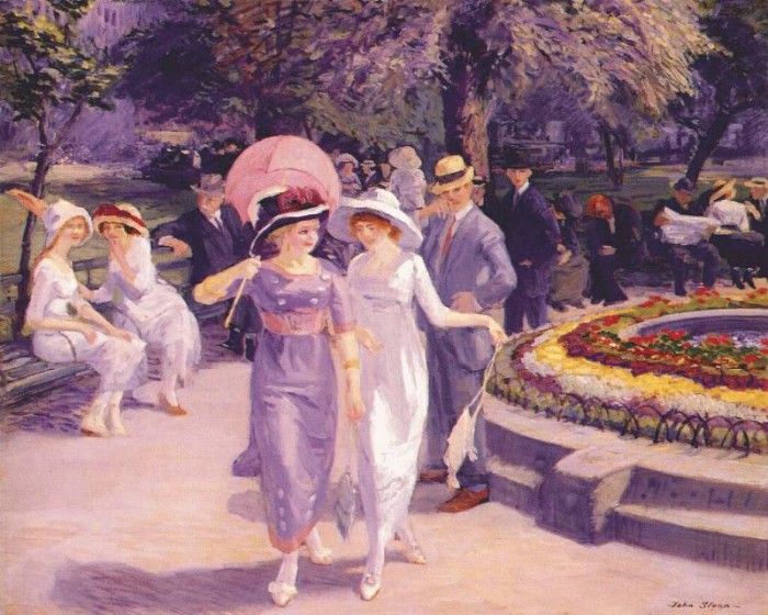 sloan sunday afternoon in union square 1912. Sloan