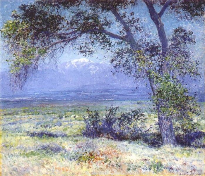 frost california landscape 1921. 