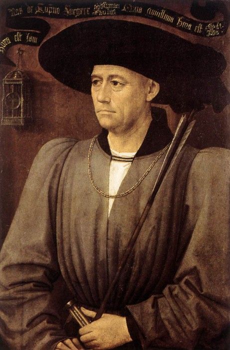 Weyden Portrait of a Man c1450. ,   