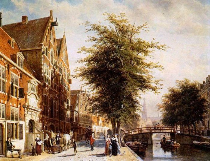 Springer Cornelis Lombard Voorburgwal Amsterdam Sun 2. Springer, 