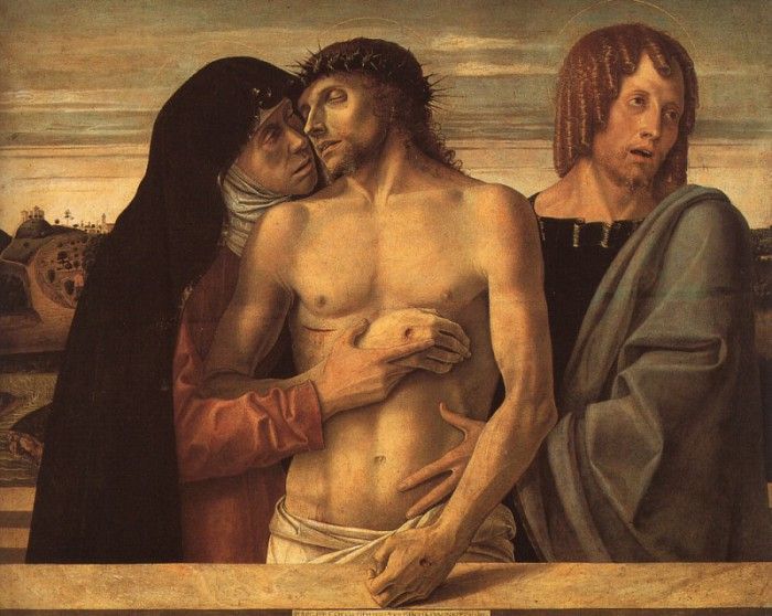 BELLINI,G. PIETA, BRERA GALLERY AT MILAN. , 