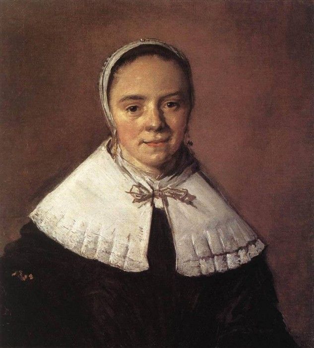 HALS Frans Portrait Of A Woman 1655. , 