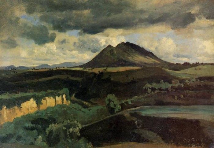 Corot La Monta Soracte. , --