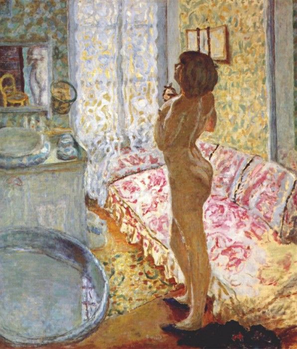 bonnard nude against the light 1908.  