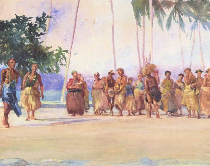 Fagaloa Bay Samoa. Lafarge, 