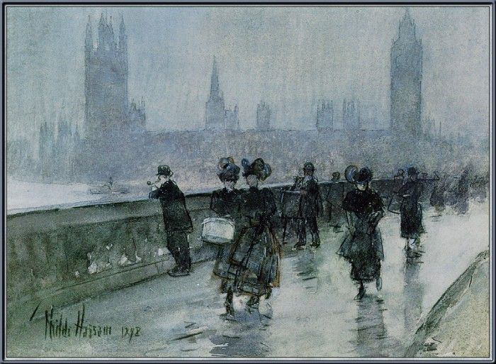 Hassam Westminster-Bridge-sj. , 