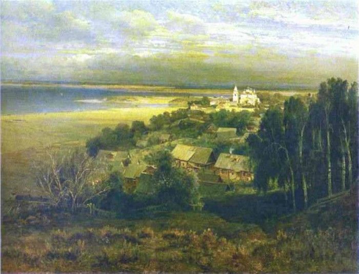 1871 Monastery of Caves near Nizhny Novgorod. , 