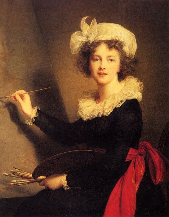 Vigee Lebrun Marie Louise Elisabth Self Portrait.  ,  