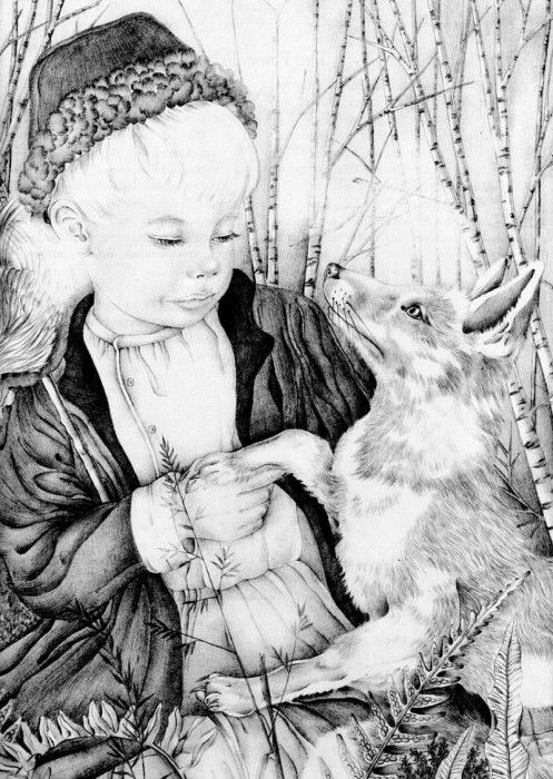 As 0026 Kuzma and The Fox AdrienneSegur sqs. , Adrienne