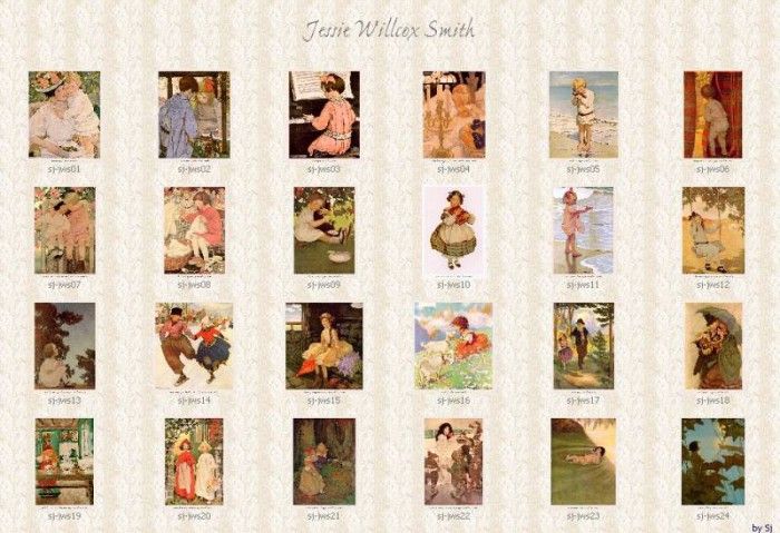 !SmithJessieWillcox Index-sj. Смит, Джесси Уиллкокс