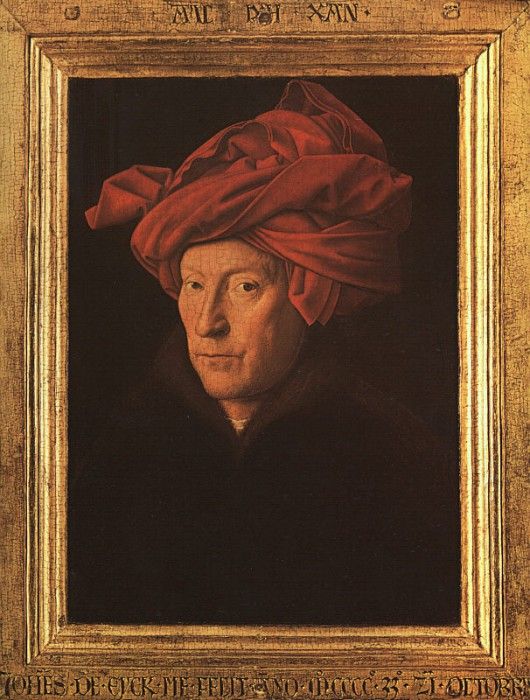 1433 A Man in a Turban (possibly a self-portrait). ,  
