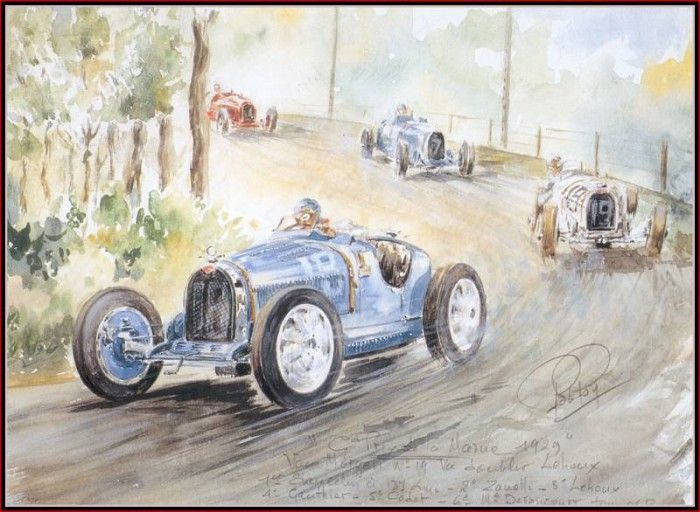 c 1929 phillippe etancelin grand prix de la marne.  