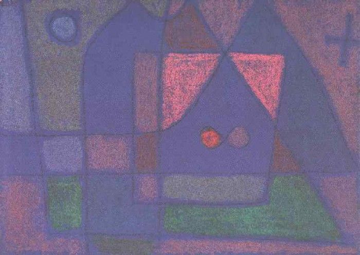 Klee Small room in Venice, 1933, Kunstmuseum, Basel. , 