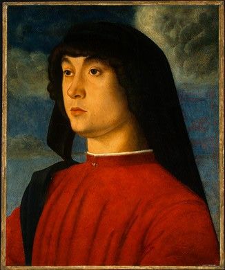 BELLINI,G. PORTRAIT OF A YOUNG MAN IN RED NGW. , 