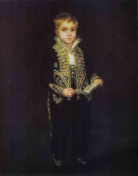 Francisco de Goya - Portrait of Victor Guye.   ,  