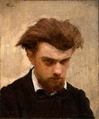 Fantin Latour Self Portrait 1861. -, ---