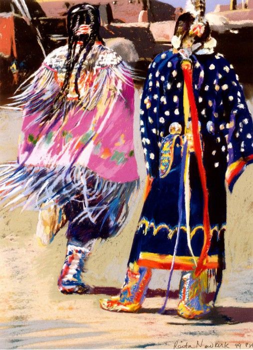 Aaw056 Reita Newkirk Pow Wow Dancers sqs. �������, Reita