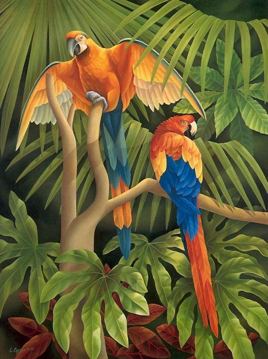 s4-vanishingspecies001-scarletmacaw. , L