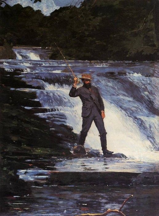 Homer Winslow The Angler. , 