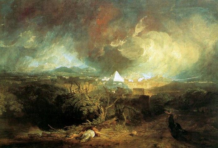 Turner Joseph The fifth plague of Egypt Sun. ,   