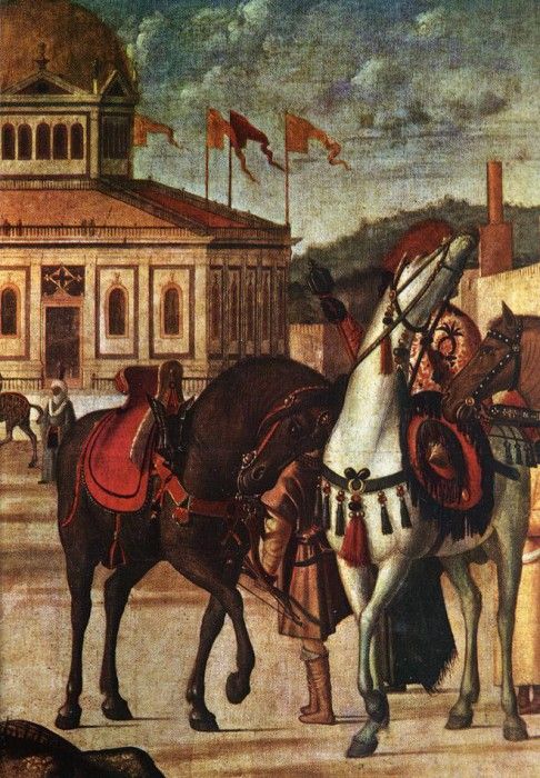 Carpaccio The Triumph of St George detail1. , 