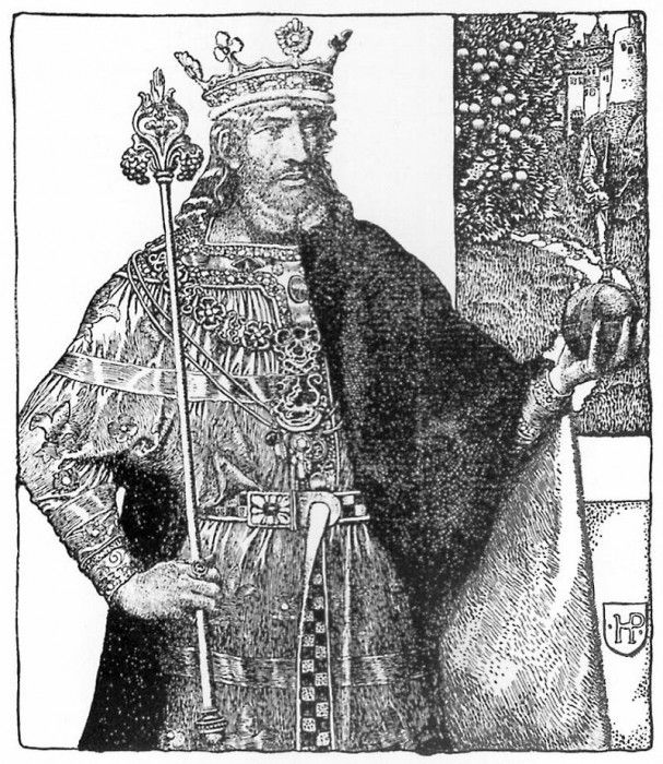 cr HowardPyle-02-KingArthurOfBritain. , 