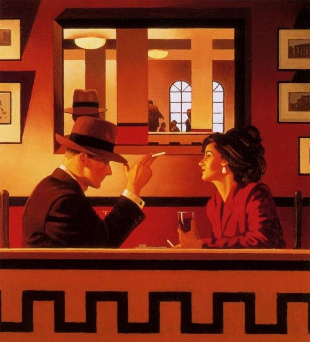 JackVettriano TheManInTheMirror NC.  