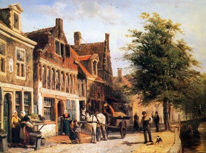 Springer Cornelis Vissersdijk in Enkhuizen Sun. Springer, 