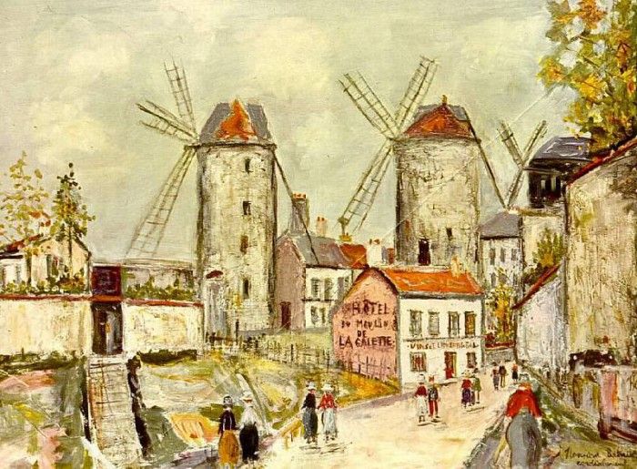 Windmills of Montmartre1949. , 