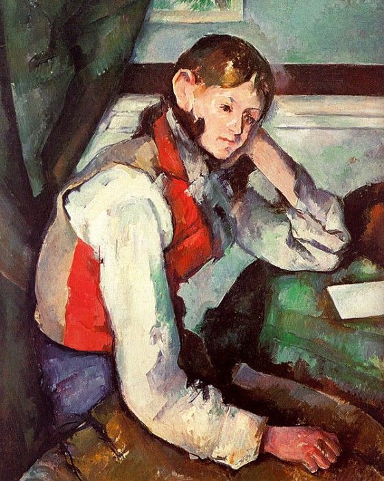 Boy in a Red Waistcoat. , 