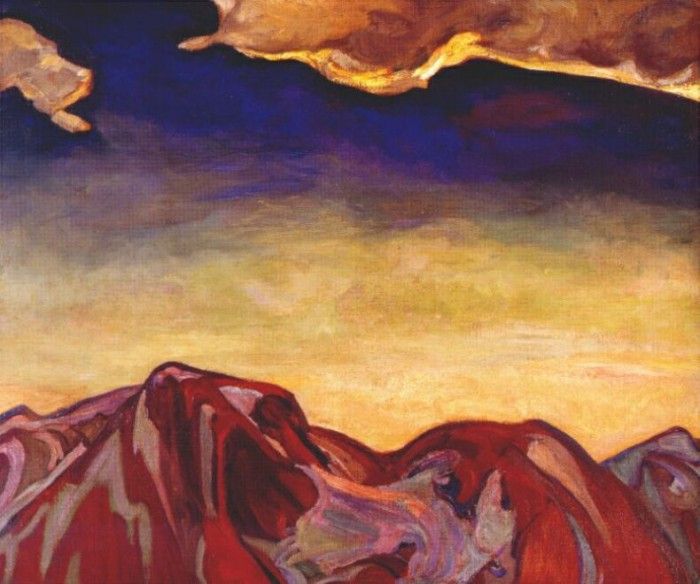 varley the cloud, red mountain c1928. 