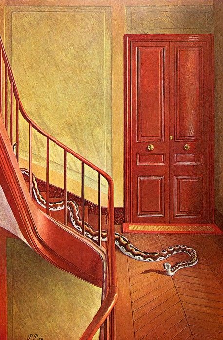 bs-ahp- Pierre Roy- Danger On The Stairs. ���, ����