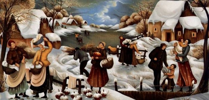 Rajka Kupesic - Winter Scene, De. Kupesic, 