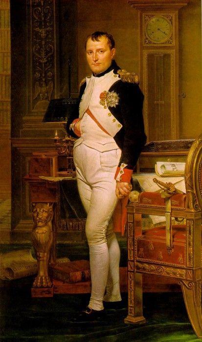 David,J.-L. Napoleon in His Study, 1812, NG Washington. , -