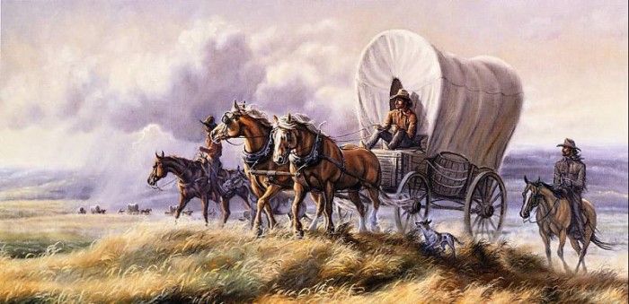 Nancy Penner Henn - Arrival of Settlers, De. ,  