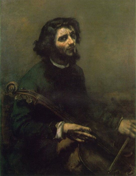 courbet cellist. , 