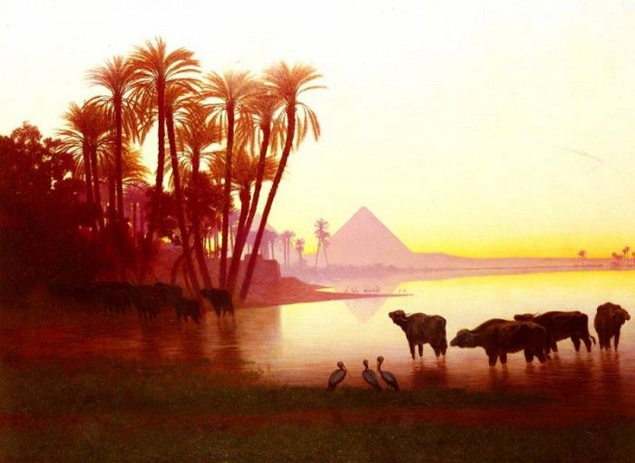 Frere Charles Theodore Along The Nile. ,  